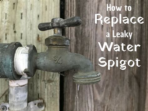 leaky spigot|7 Spigot DIY Repairs [Step